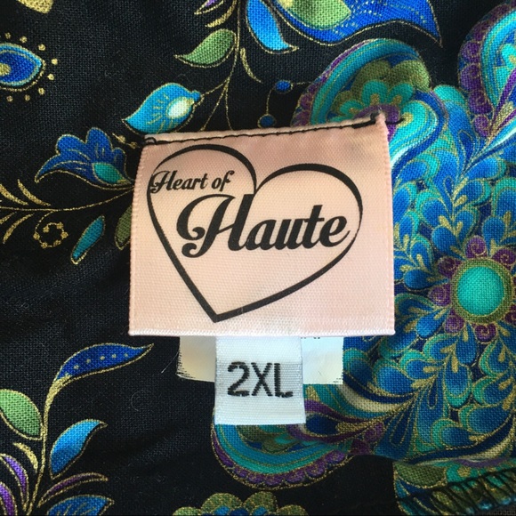 HEART OF HAUTE Paisley Floral Monique Dress NWOT - Picture 5 of 7